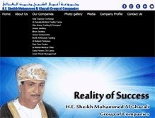 Tablet Screenshot of he-alghazali.com